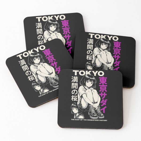 Item preview, Tokyo Vibes – Manga Girl in Monochrome designed and sold by ChaosCreator co..