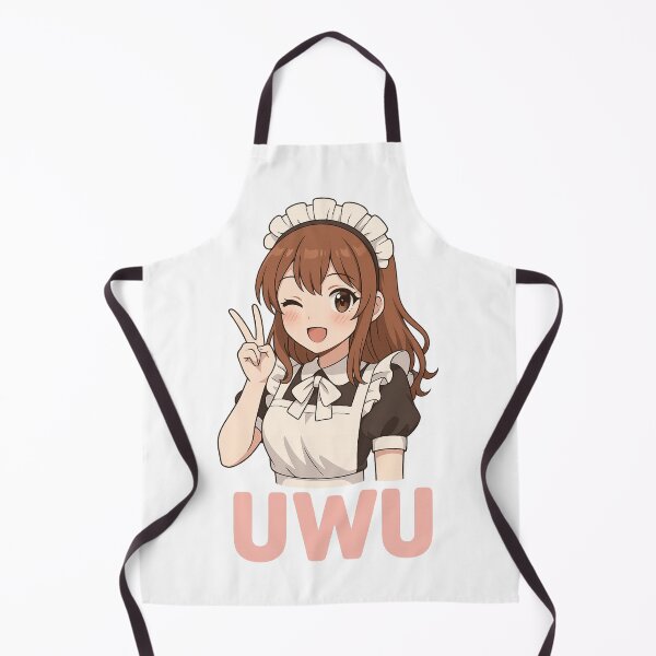 Item preview, Anime UWU Maid Girl - Kawaii designed and sold by CoolThings Creative.