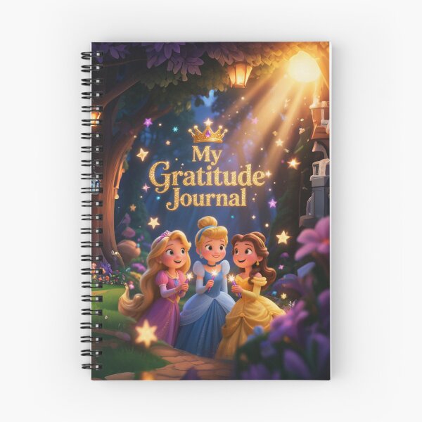 Item preview, My Gratitude Journal – Magical Princess-Inspired Kids Journal Cover designed and sold by NewTrendings.