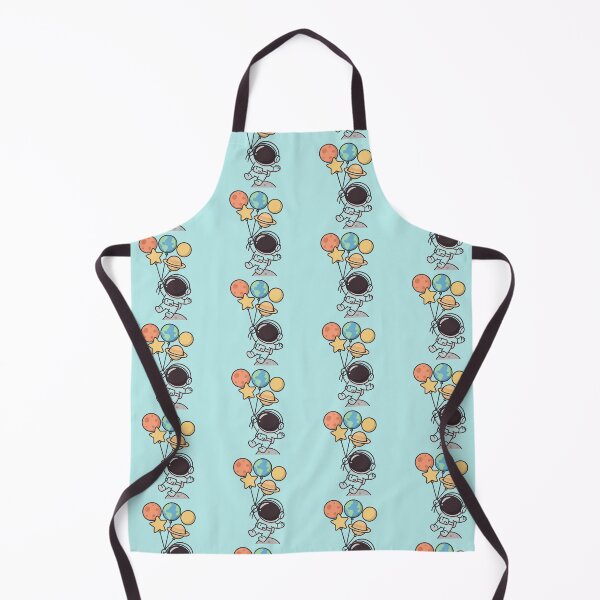 Item preview, Cute Astronaut Floating with Balloons in Space designed and sold by thenicequote.