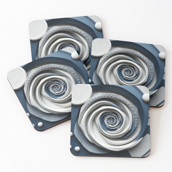 Item preview, Colorful Abstract Fibonacci Art 210 designed and sold by Vicky Brago-Mitchell®.