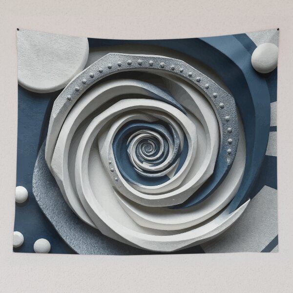 Item preview, Colorful Abstract Fibonacci Art 210 designed and sold by Vicky Brago-Mitchell®.