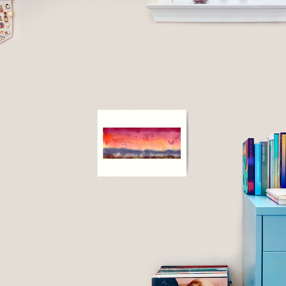 Layers Of Pink Art Print