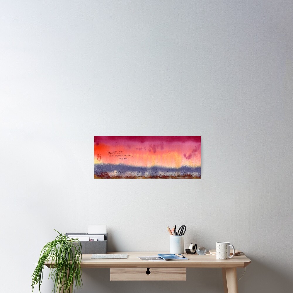 Layers Of Pink Poster
