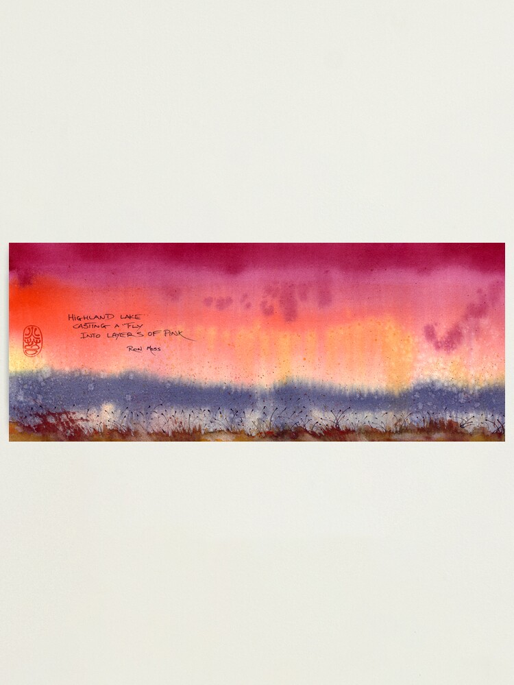 Thumbnail 1 of 3, Photographic Print, Layers Of Pink designed and sold by ronmoss.