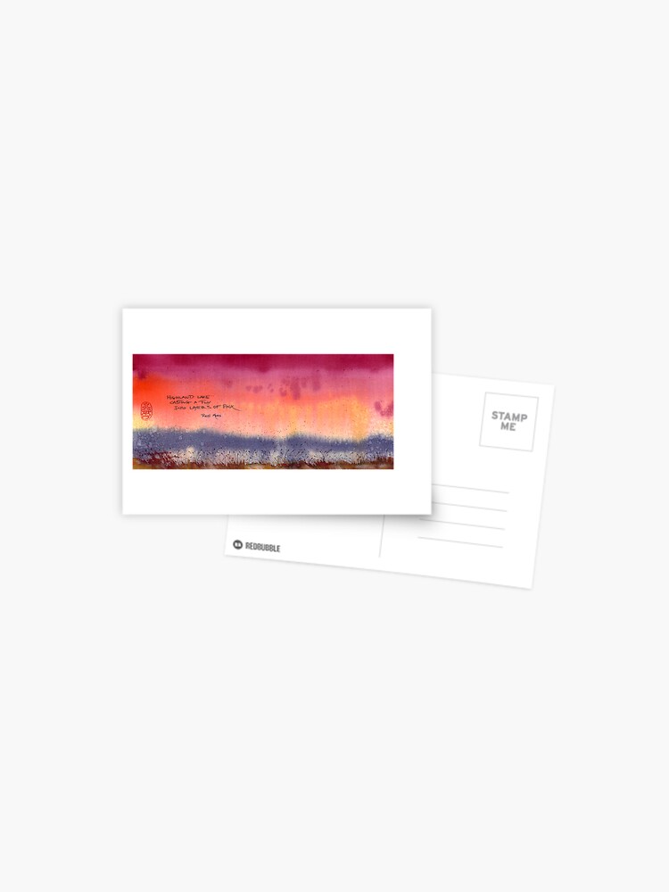 Thumbnail 1 of 2, Postcard, Layers Of Pink designed and sold by ronmoss.