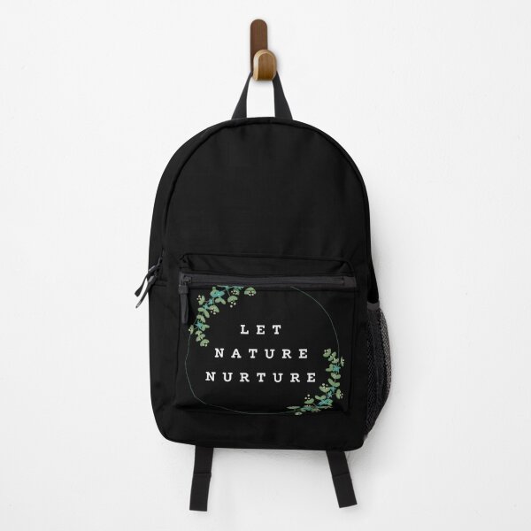Item preview, Let Nature Nurture – Minimalist Botanical Quote for Nature Lovers & Eco Gift designed and sold by THE LOST .