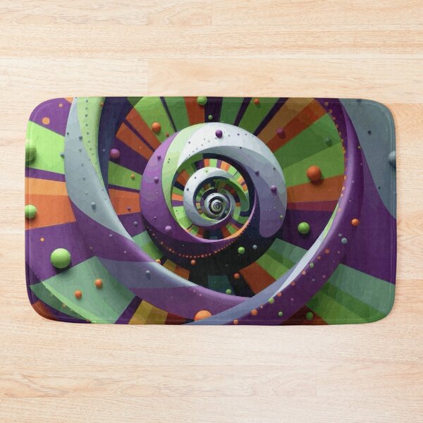 Item preview, Colorful Abstract Fibonacci Art 212 designed and sold by Vicky Brago-Mitchell®.