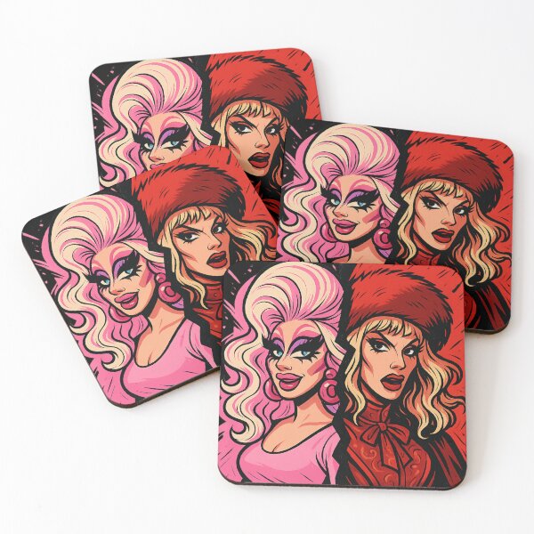 Item preview, Trixie & Katya – Iconic Drag Duo Comic Art designed and sold by GirlyPopped.