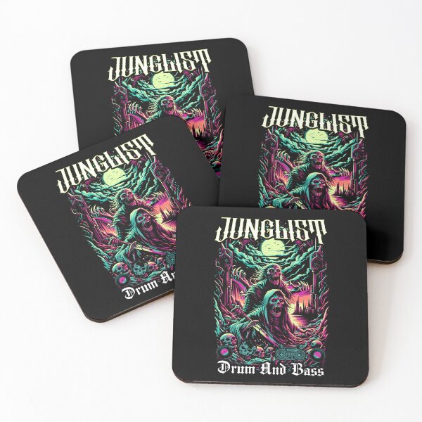 Item preview, DRUM AND BASS - DNB Ghouls (Color) designed and sold by Discothreadz.