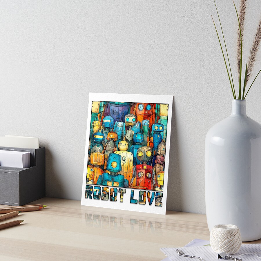 Item preview, Art Board Print designed and sold by Type2Design.