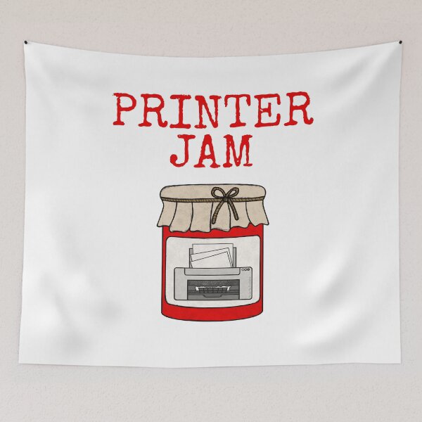 Item preview, Printer Jam, IT Technician, Office Humour designed and sold by doodlerob.