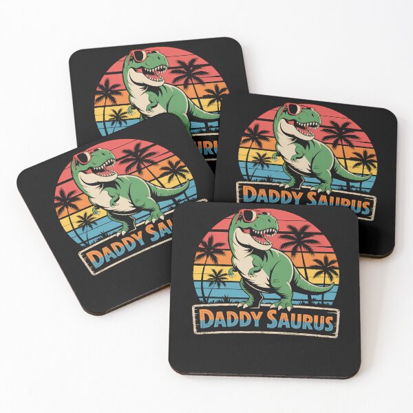 Item preview, Daddysaurus Papa Saurus T-rex Dinosaur Family Dinosaur Father's Day designed and sold by brynatshop.