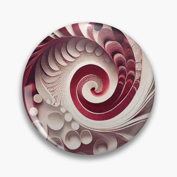 Item preview, Abstract Spiral Fibonacci Art 223 designed and sold by Vicky Brago-Mitchell®.