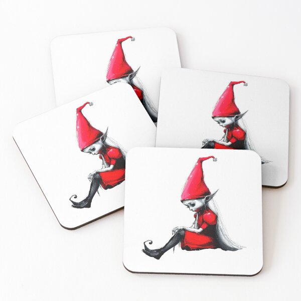 Item preview, Pretty Blonde Elf Girl Sticker designed and sold by ArtbyJustis.