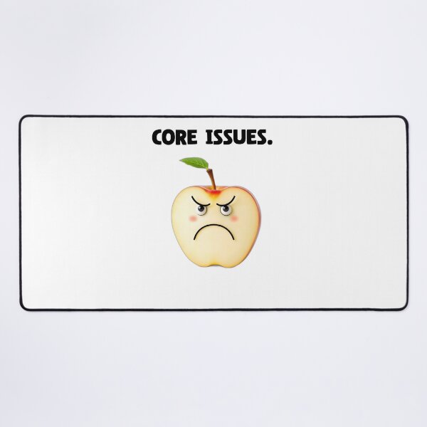 Item preview, The Anxious Apple Core designed and sold by allogy.