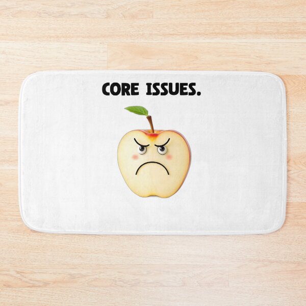 Item preview, The Anxious Apple Core designed and sold by allogy.