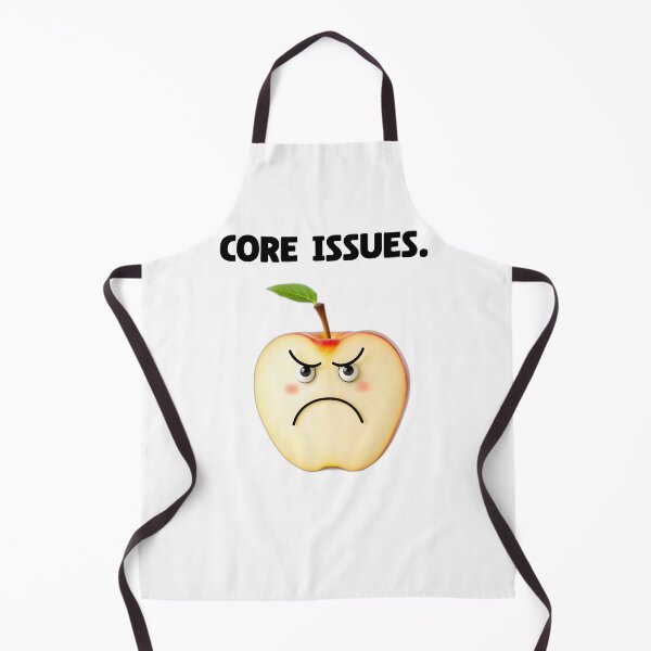 Item preview, The Anxious Apple Core designed and sold by allogy.