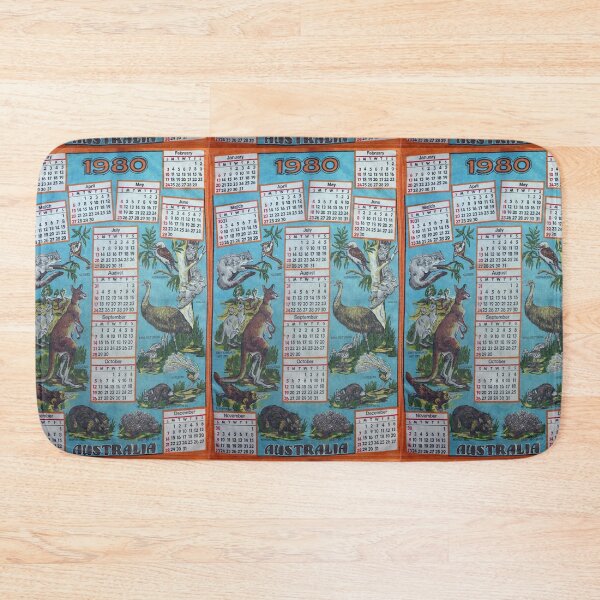 Item preview, 1980 Australian Animals Calendar designed and sold by pinkal.