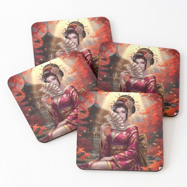 Item preview, Dramatic Radiance: Illusion of Autumn Leaves and Maiko designed and sold by schwa24jpn.
