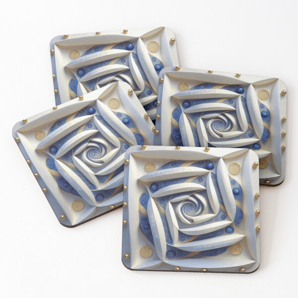 Item preview, Abstract Spiral  225 designed and sold by Vicky Brago-Mitchell®.