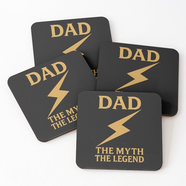 Item preview, Dad – The Myth, The Legend Epic Design designed and sold by Power Within Prints.