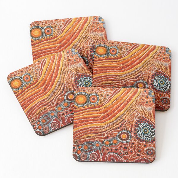 Item preview, Aboriginal Inspired Dot Art - Litchfield designed and sold by GrinGalore.