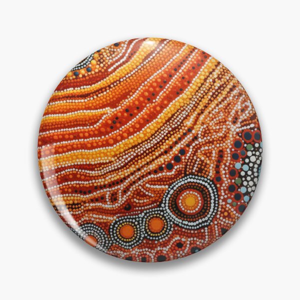Item preview, Aboriginal Inspired Dot Art - Litchfield designed and sold by GrinGalore.