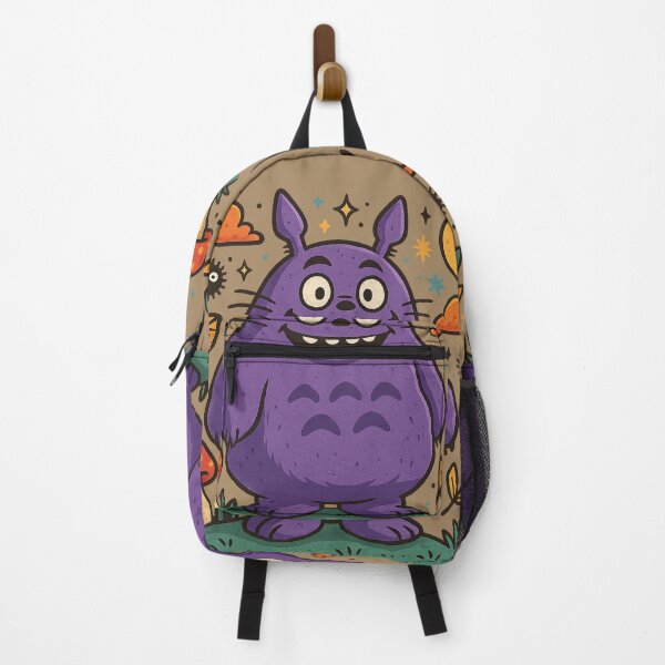 Item preview, Grimace as Totoro – Whimsical Fast Food Forest Mashup designed and sold by GirlyPopped.