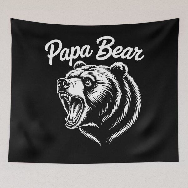 Item preview, Papa Bear Dad Father's Day designed and sold by brynatshop.
