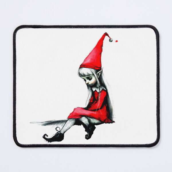 Item preview, Pretty Blonde Elf Girl Sticker designed and sold by ArtbyJustis.