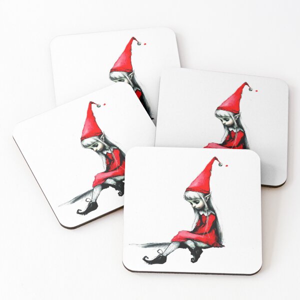 Item preview, Pretty Blonde Elf Girl Sticker designed and sold by ArtbyJustis.