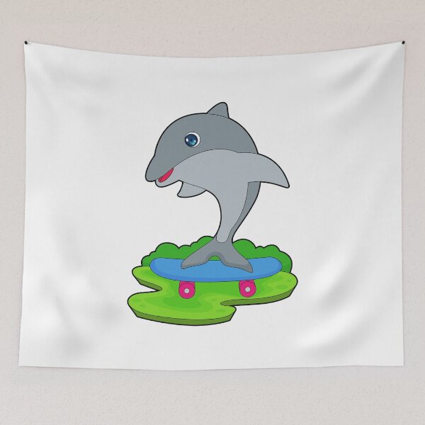 Item preview, Dolphin Skater Skateboard designed and sold by Snabdesign84.