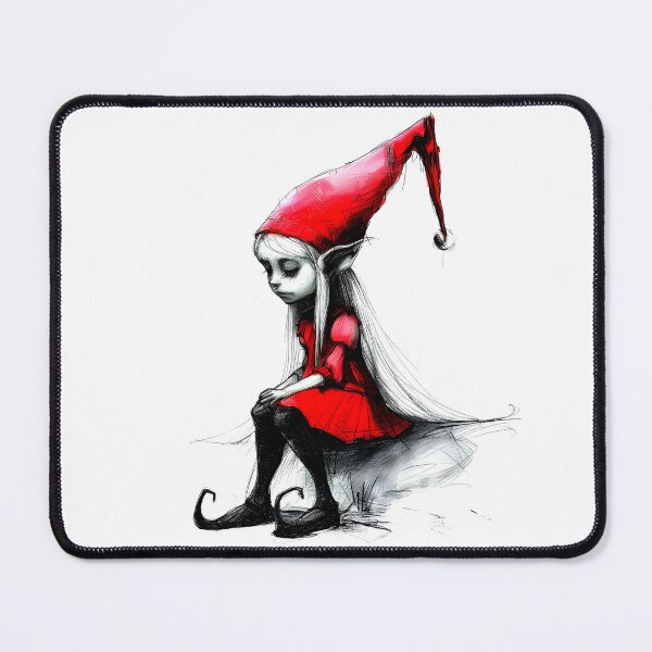 Item preview, Pretty Blonde Elf Girl Sticker designed and sold by ArtbyJustis.
