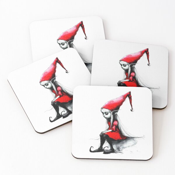 Item preview, Pretty Blonde Elf Girl Sticker designed and sold by ArtbyJustis.