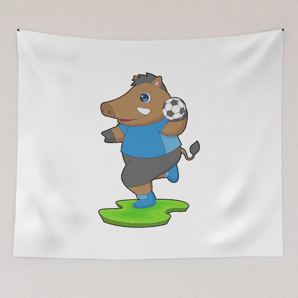 Item preview, Boar Handball player Handball designed and sold by Snabdesign84.