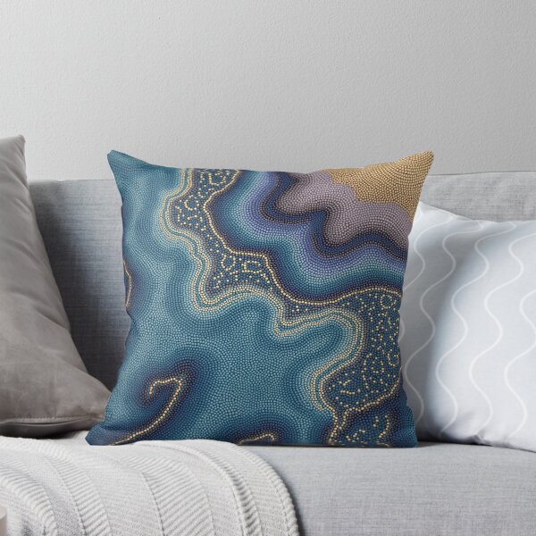Item preview, Aboriginal Inspired Dot Art - Off the Shores of Australia designed and sold by GrinGalore.