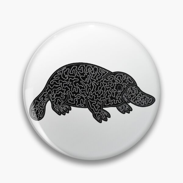 Item preview, Platypus dark grey designed and sold by CazDPhotos.