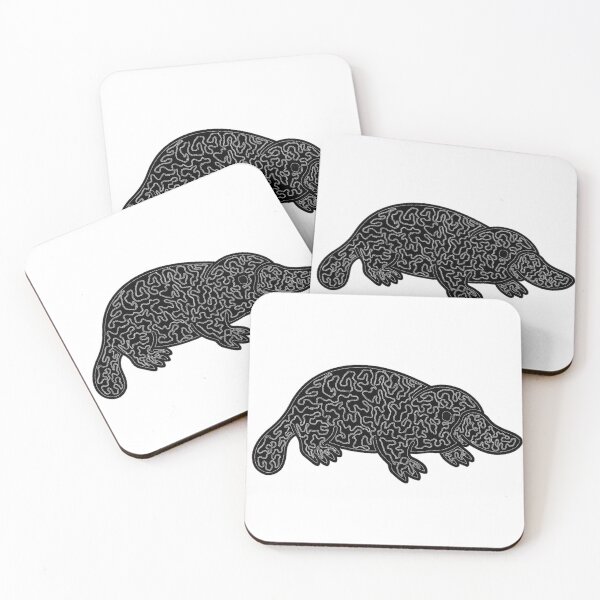 Item preview, Platypus dark grey designed and sold by CazDPhotos.