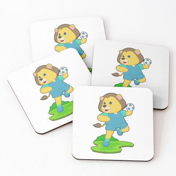 Item preview, Lion Handball player Handball designed and sold by Snabdesign84.