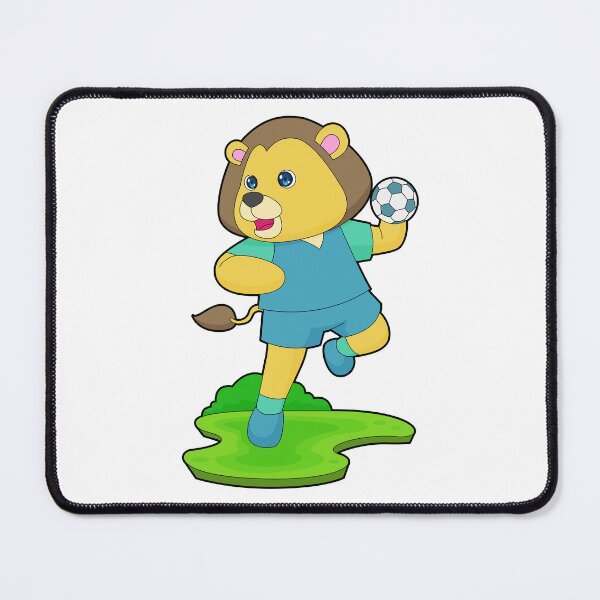 Item preview, Lion Handball player Handball designed and sold by Snabdesign84.