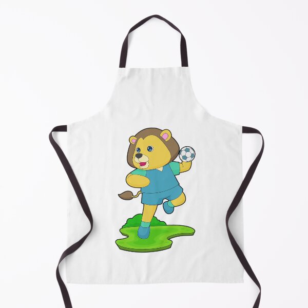Item preview, Lion Handball player Handball designed and sold by Snabdesign84.