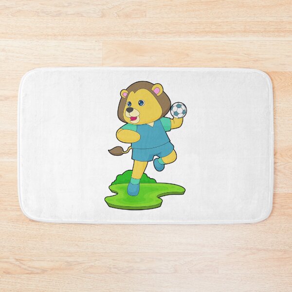 Item preview, Lion Handball player Handball designed and sold by Snabdesign84.