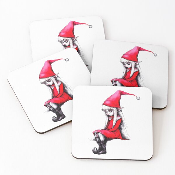 Item preview, Pretty Blonde Elf Girl Sticker designed and sold by ArtbyJustis.