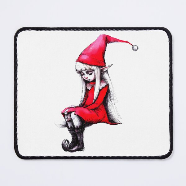 Item preview, Pretty Blonde Elf Girl Sticker designed and sold by ArtbyJustis.
