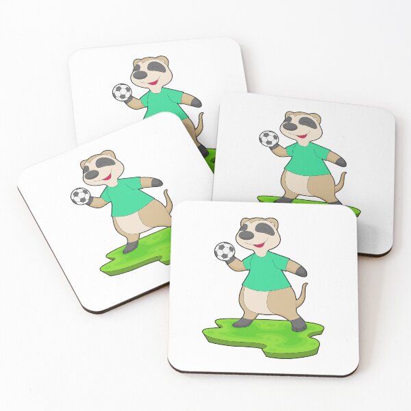 Item preview, Meerkat Handball player Handball designed and sold by Snabdesign84.