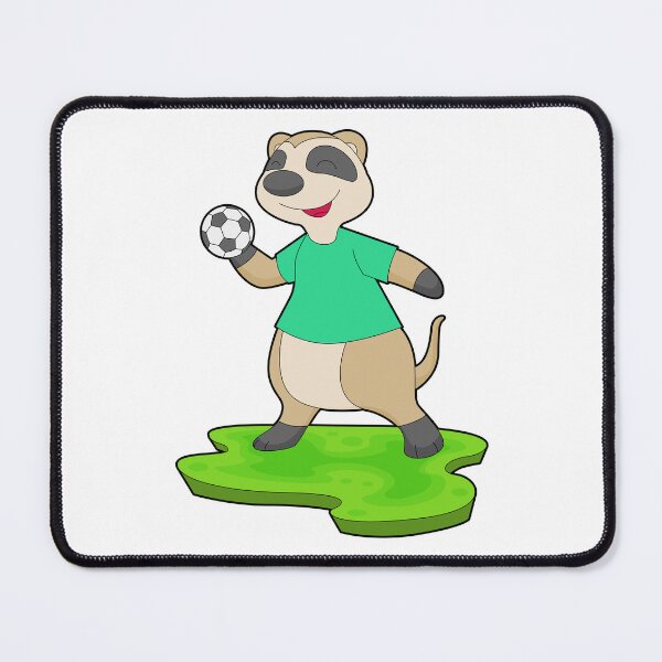 Item preview, Meerkat Handball player Handball designed and sold by Snabdesign84.