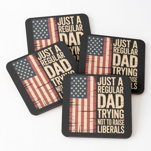 Item preview, Just A Regular Dad Trying Not To Raise Liberals designed and sold by brynatshop.