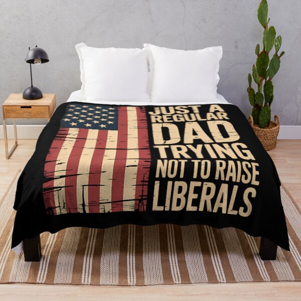 Item preview, Just A Regular Dad Trying Not To Raise Liberals designed and sold by brynatshop.