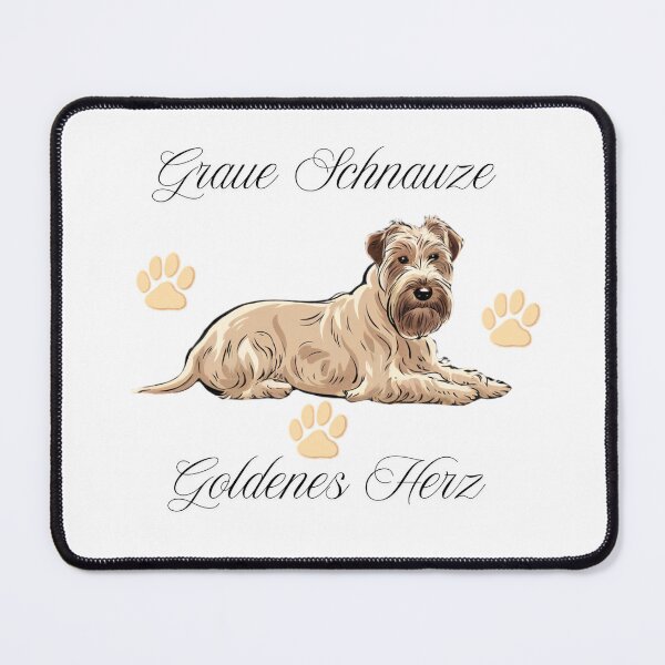 Item preview, Grey snout, golden heart – Dignified Wheaten Terrier design for dog lovers designed and sold by Globuwear.